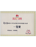 2015華為中國合作伙伴技能大比武一等獎